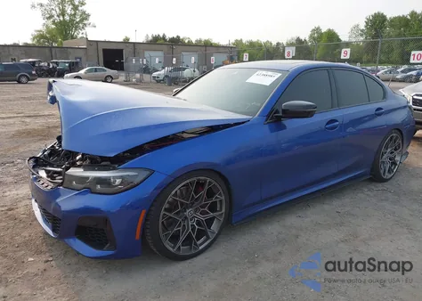 2022 BMW M340Xi M340I xDrive из США, поврежденный, VIN 3MW5U9J08N8C31526
